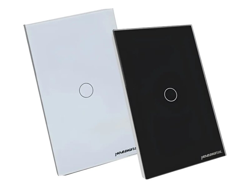 Interruptor Wi-fi inteligente 1 botão (Branco) Novadigital